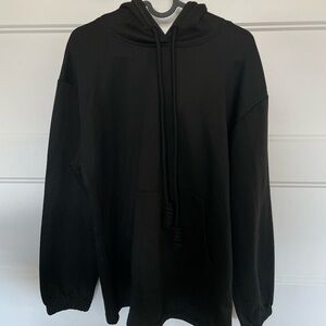 Black Oversized Hoodie